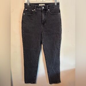 Madewell The‎ Curvy Perfect Vintage Jean Black Size 26 Black